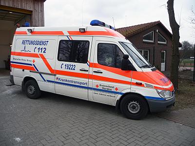 Reserve RTW Rettungsdienst